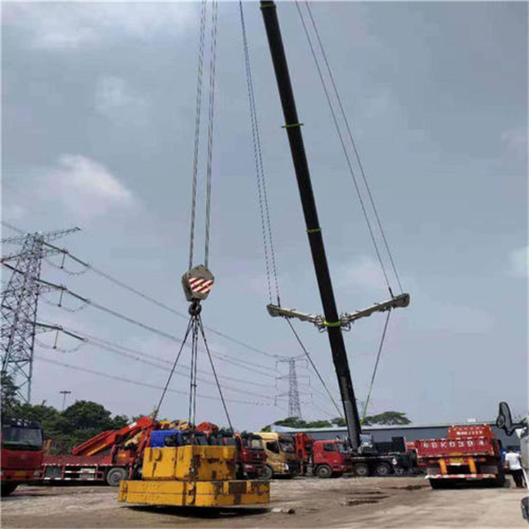 水满乡风电设备吊装